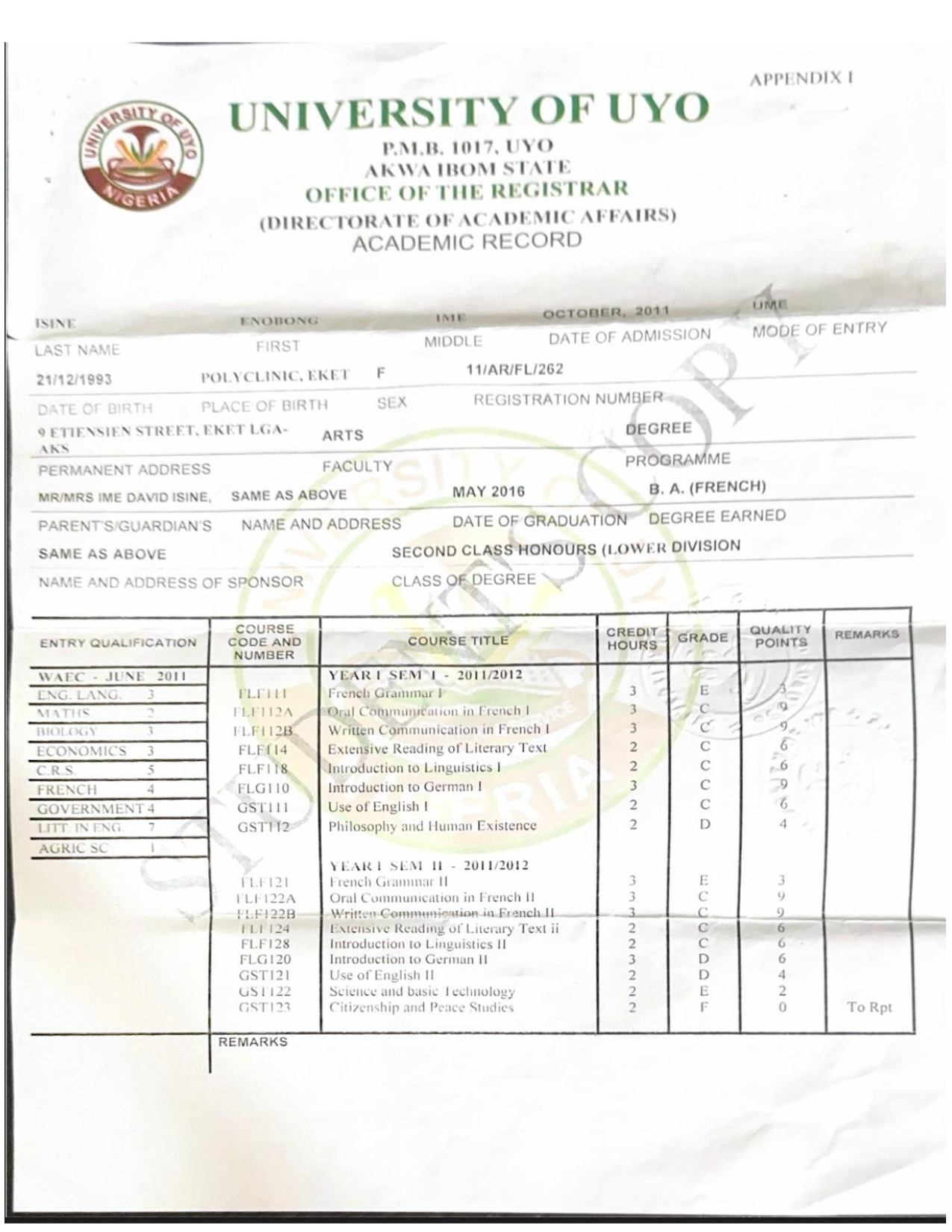 Document Page 1